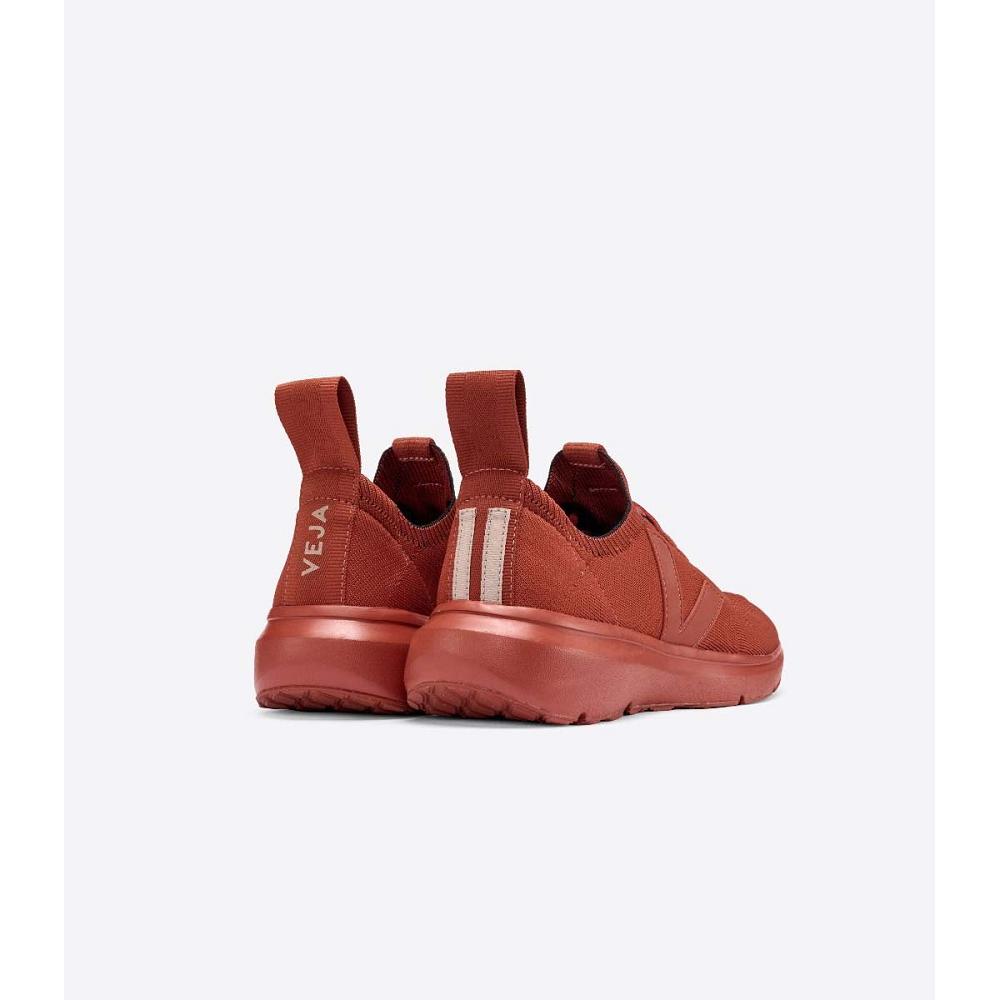 Veja V-KNIT RICK OWENS Men's Shoes Red | NZ 287SGL